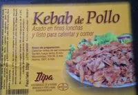 Cantidad de azúcar en Kebab de pollo