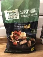入っている砂糖の量 sensational Cumberland sausage