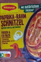 Quantité de sucre dans Paprika-Rahm Schnitzel