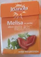 Количество сахара в Melisa en perlas efecto relax sabor melocotón