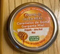 Jumlah gula yang masuk Caramelos de goma garganta miel