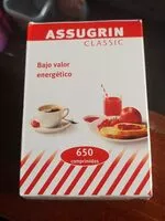 Azúcar y nutrientes en Assugrin