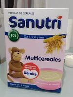 Azúcar y nutrientes en Sanutri