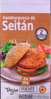 Amount of sugar in Hamburguesa de seitán