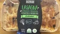 Suhkru kogus sees Lasagna espinacas y requesón