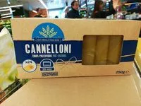 入っている砂糖の量 Cannelloni tubos precocidos
