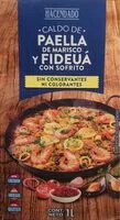Zuckermenge drin Caldo para paella de marisco o fideua