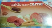 Zuckermenge drin Caldo Sabor carne Hacendado