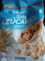 Azúcar y nutrientes en Hacendado