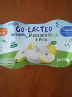 Quantité de sucre dans Go-Lácteo cremoso de manzana y pera