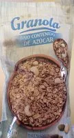 含糖量 Cereales y semillas granola con frutos secos bajo en azúcar