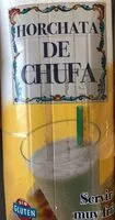 入っている砂糖の量 Horchata de chufa