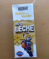 Amount of sugar in Batido de vainilla