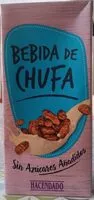 入っている砂糖の量 Bebida de chufa