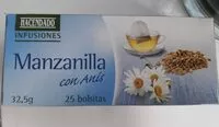 Zuckermenge drin Manzanilla con anís