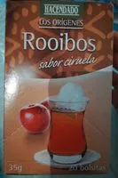 含糖量 Rooibos sabor ciruela