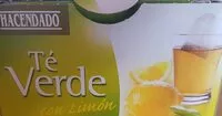 Amount of sugar in Te verde con limón