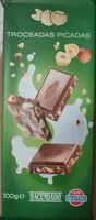 含糖量 Chocolate con avellanas troceadas picadas