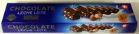 入っている砂糖の量 Chocolate con leche con miel y almendras