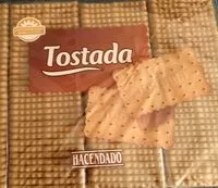 入っている砂糖の量 Galletas Tostada