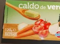 Sokerin määrä sisällä Caldo de verduras