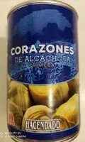 Zuckermenge drin Corazones de Alcachofa