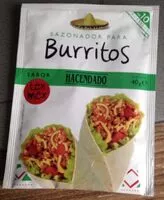入っている砂糖の量 Sazonador para burritos sabor tex mex
