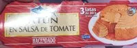 Zuckermenge drin Atún en salsa de tomate