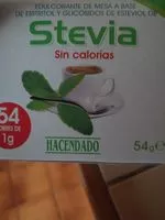 İçindeki şeker miktarı Stevia