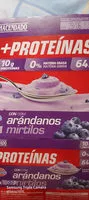 Quantité de sucre dans Postre lácteo Proteínas con arándanos 0% m.g 10 g proteínas