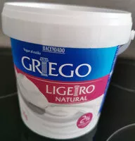 含糖量 Yogur Griego Ligero Natural 2% M.G.