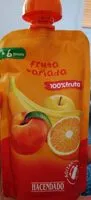 入っている砂糖の量 Fruta variada