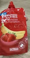 Zuckermenge drin Plátano y fresa
