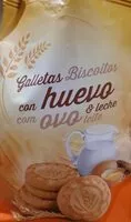 含糖量 Galletas con huevo y leche (sin aceite de palma)