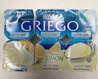 Quantité de sucre dans Yogur limón griego