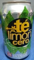 Количество сахара в Té sabor limón zero