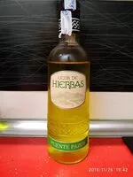 入っている砂糖の量 Licor de hierbas