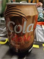 Suhkru kogus sees Cola Zero Zero