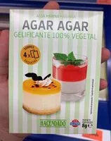 Cantidad de azúcar en Agar Agar gelificante 100% vegetal