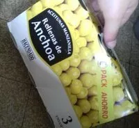 Cantidad de azúcar en Aceitunas Verdes Rellenas De Anchoa