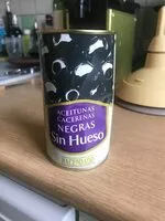 Amount of sugar in Aceitunas negras sin hueso