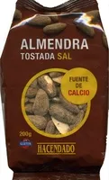 Sokerin määrä sisällä Almendra con piel tostada sal