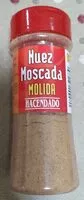 Количество сахара в Nuez moscada