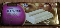 Amount of sugar in Turrón de chocolate blanco crujiente