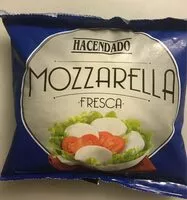 入っている砂糖の量 Mozzarella fresca