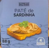 Jumlah gula yang masuk Paté de Sardinha