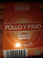 Quantité de sucre dans Salchichas cocidas de pollo y pavo