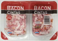 Quantité de sucre dans Bacon cintas