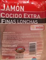 Suhkru kogus sees Jamón cocido extra finas lonchas