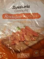 Amount of sugar in Zanahoria en rodajas congelada